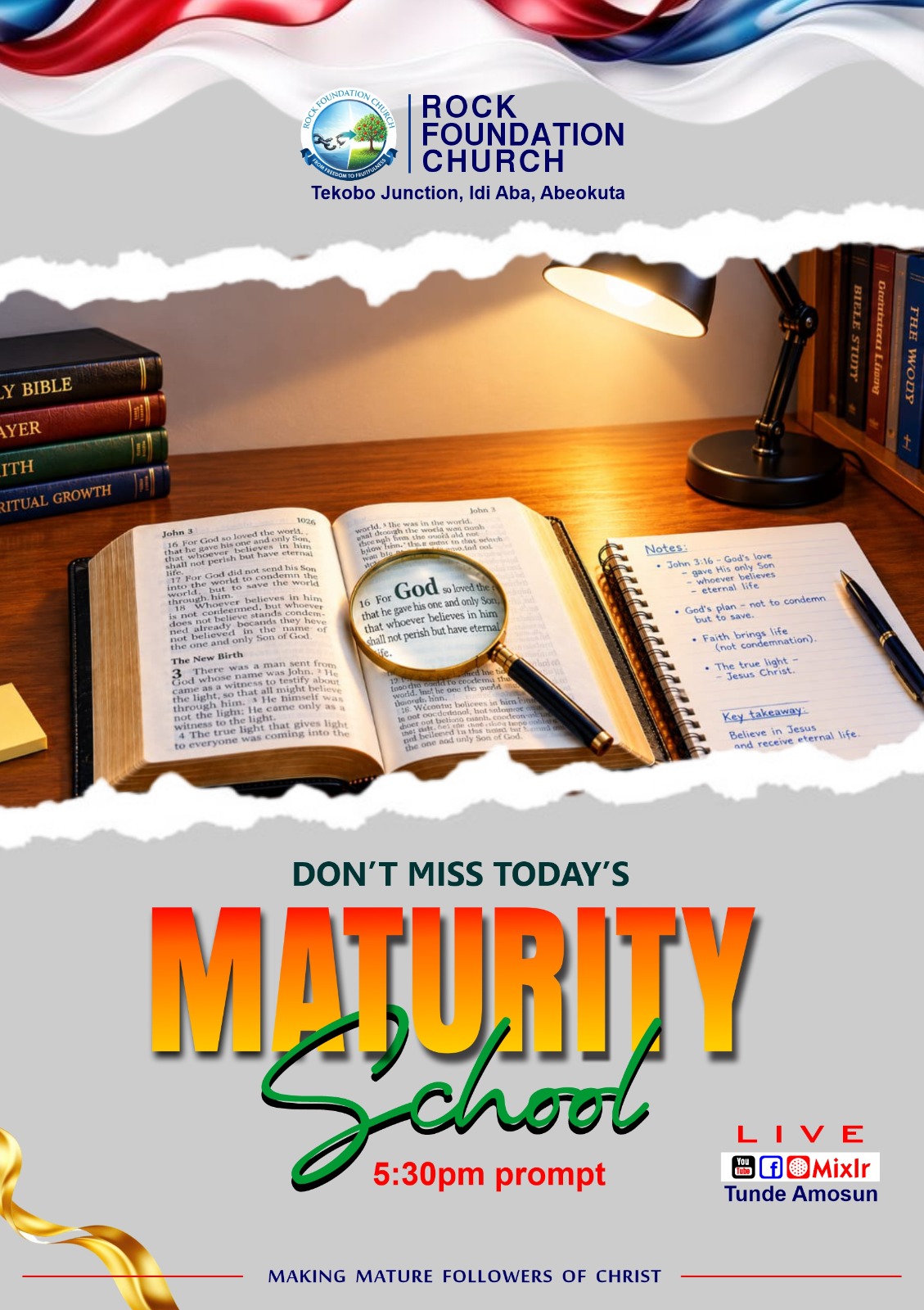 MATURITY SCHOOL