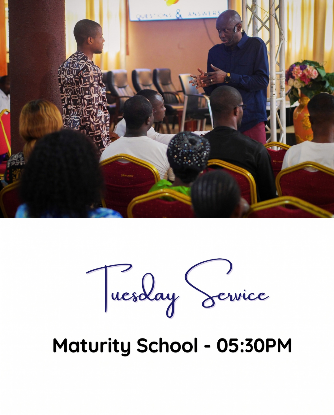 Tuesday Service